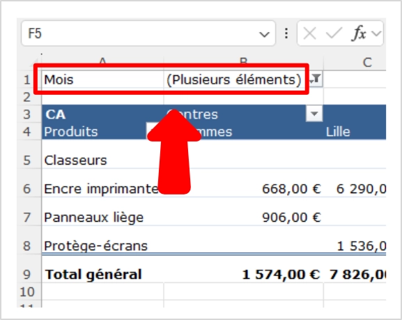 TCD erreur de calcul
